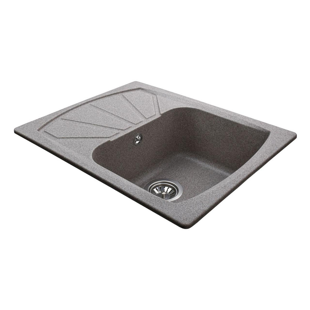 Гранітна мийка Globus Lux TANA мокко 650х500мм (000023500) Київ - фото 4