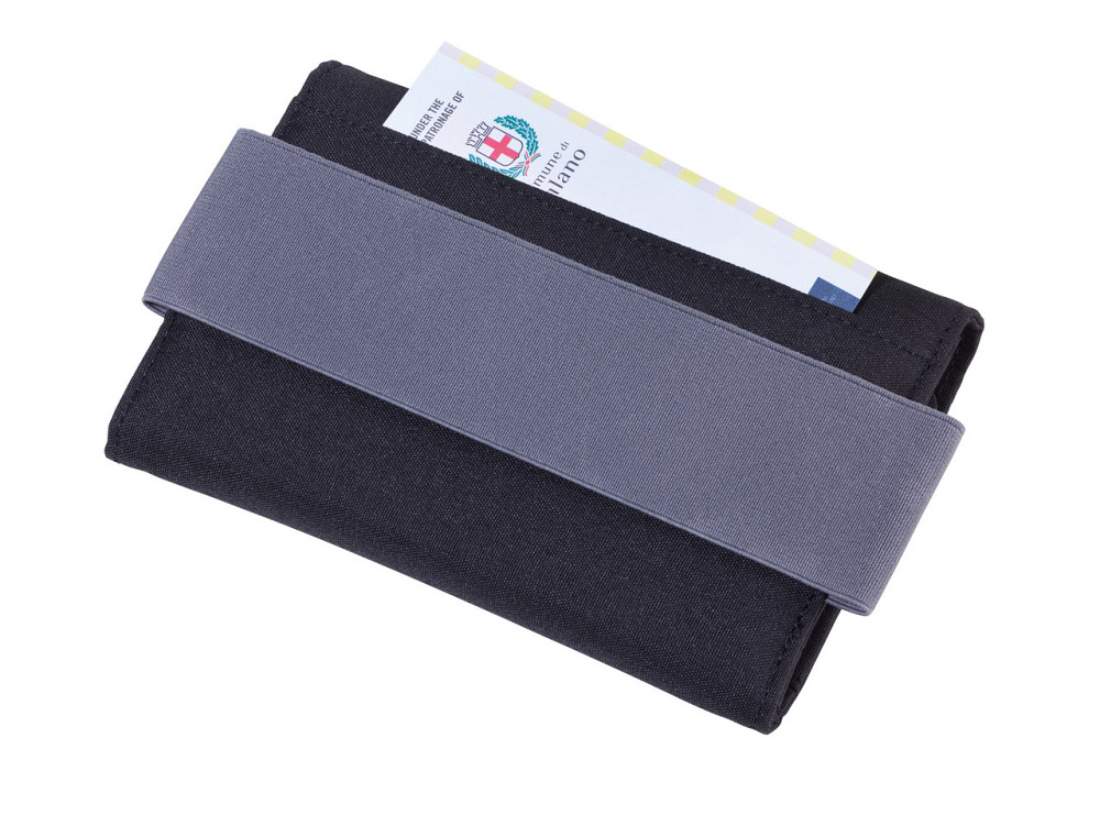 Органайзер для проездных документов Troika Reiseburo с магнитным замком (Черно-серый) Киев - изображение 3