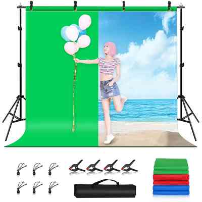Фон Puluz PKT5205 background set with mount 290x200 cm green, blue, red (PKT5205) Винница