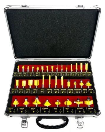 Фрези AL-FA ALRBS35-8 – хвостовик 8 мм, дерево, 35 елементів Львів