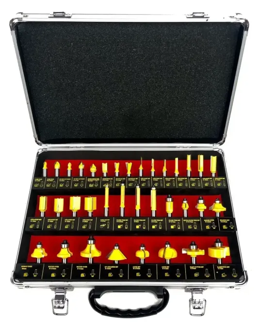 Фрези AL-FA ALRBS35-8 – хвостовик 8 мм, дерево, 35 елементів Львів - фото 1