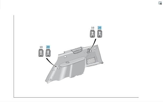 Mercedes-Benz  A1668201310 Кнопка відкидного правого сидіння GL/GLS X166 Одесса