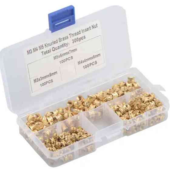 Гайки закладні латунні, 300 шт. Винница