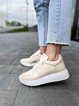 EMELI Кросівки жіночі EMELI 011/8 бежеві (весна-осінь, шкіра натуральна) (5019) 36-41 Коломыя