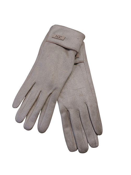 Рукавички сенсорні жіночі one size бежевий Київ - фото 1