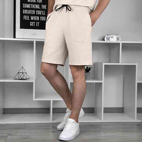 Кремові шорти для чоловіків весна/літо Pobedov Griz Київ