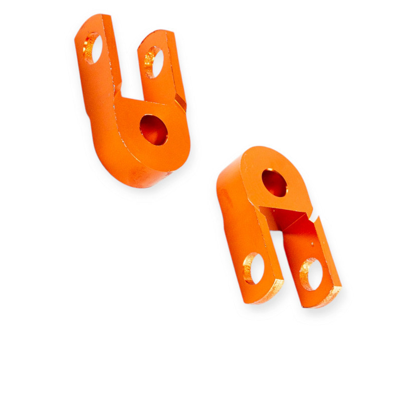 Удлиннитель 25мм с болтами оранжевыйевые амортизатора Мукачево - изображение 1