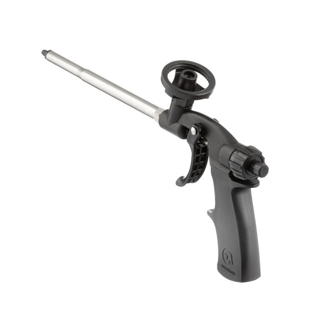 Пістолет для монтажної піни, з тефлоновим покриттям голки, трубки і тримача балона, 4 насадки INTERTOOL PT-0605 Київ - фото 2