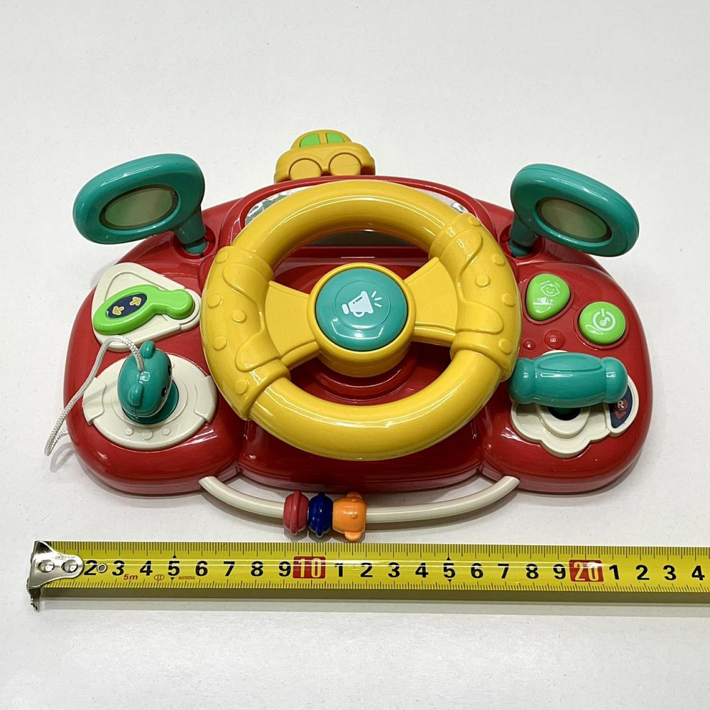 Музичний кермо WToys Маленький водій казки пісні українська мова Червоний (91739) Чернігів - фото 8