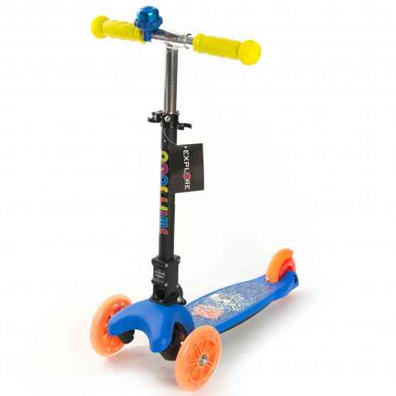 Самокат SWIFT SCOO junior + wheels flach Вишнёвое