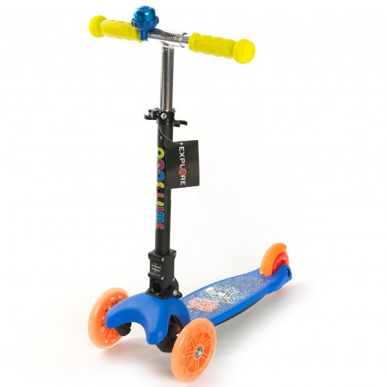 Самокат SWIFT SCOO junior + wheels flach Вишнёвое - изображение 1