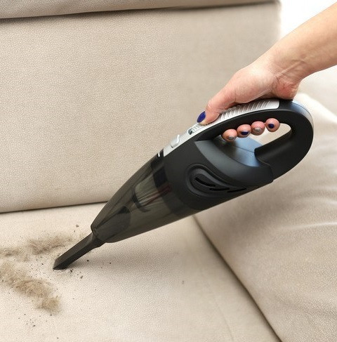 Автомобильный ручной пылесос без мешка с насадками и чехлом Xtrobb (22149) Аккумулятор 2500 мАч Нововолынск - изображение 10