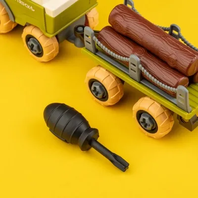 Игровой набор Otamanko Веселый хутор (комбайн с прицепом, лошади, коровы и овца) (8828) Винница - изображение 8