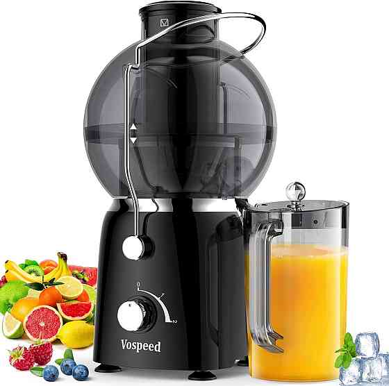 Соковыжималка Vospeed соковыжималки для овощей и фруктов мощностью 750 Вт с чашкой объемом 1.2 л Днепр