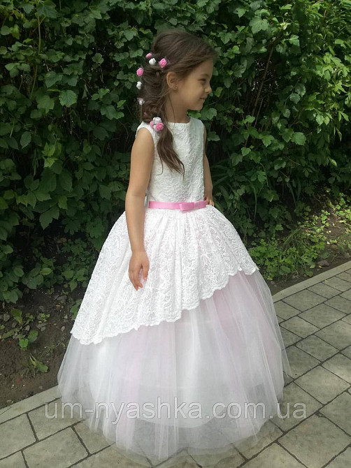 Длинное нарядное детское платье Анита  на 4-5, 6-7 лет Кривой Рог - изображение 7