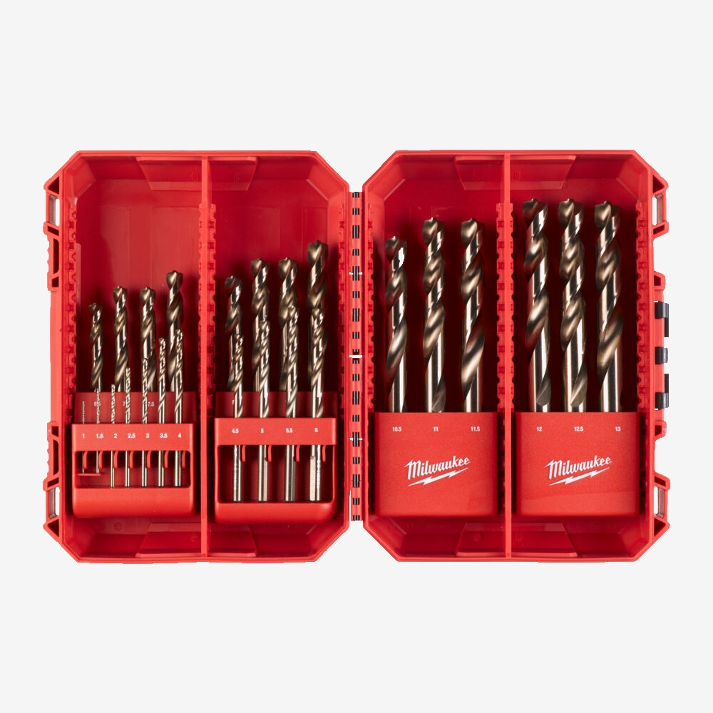 Набір свердл по металу HSS-Co MILWAUKEE DIN338, (25шт) Одесса - изображение 1