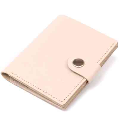 Портмоне Shvigel Кожаное Бежевое (16510) Винница