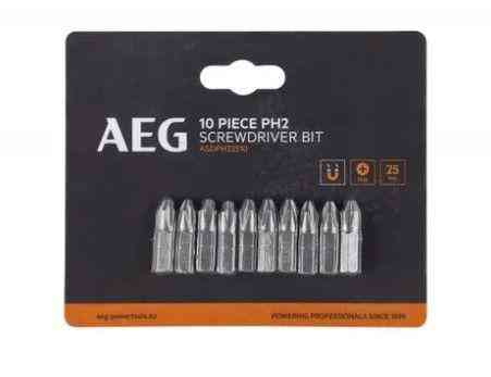 Біта AEG ASDPH22510, PH2, 25мм (10шт) Одеса