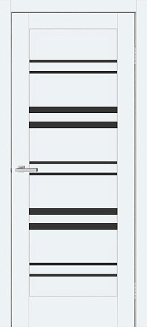 Міжкімнатні двері Оміс Doors Смарт С017 BG Емаліт білий 600х2000 мм Київ - фото 1