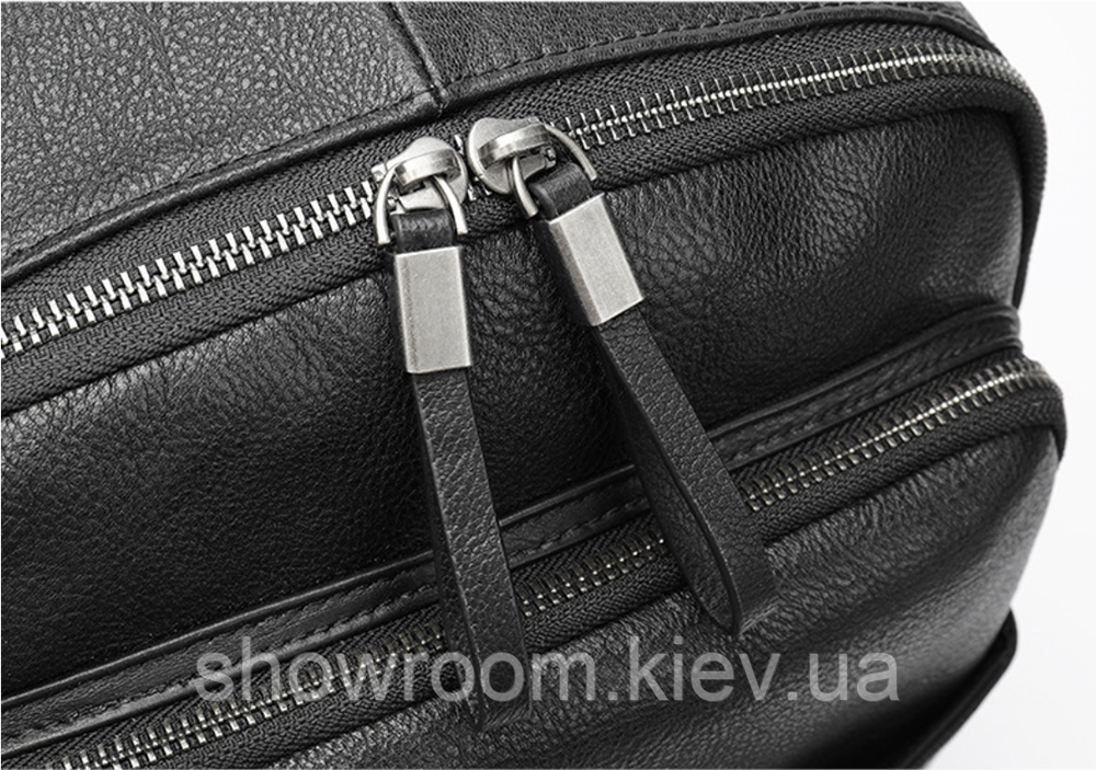Чоловічий шкіряний рюкзак Leather Collection (9251) Київ - фото 8