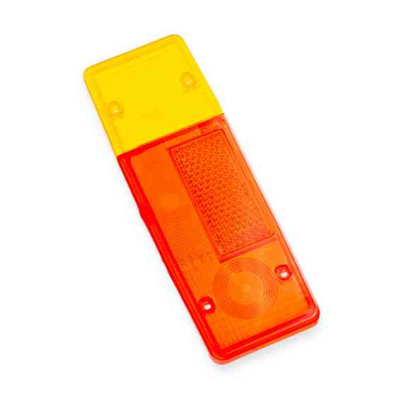 Стекло грузовика, прицепа фонаря правое с отражателем фонаря Мукачево