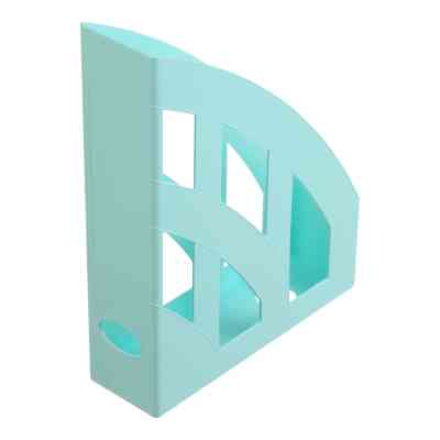 Лоток для бумаг Buromax вертикальный, мятный (BM.6353-38) Винница