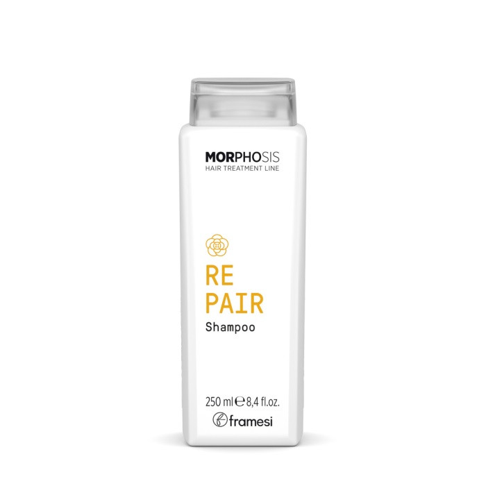 Відновлюючий шампунь для тьмяного волосся з олією камелії та керамідами Morphosis Repair Shampoo Framesi 250 мл Київ - фото 1