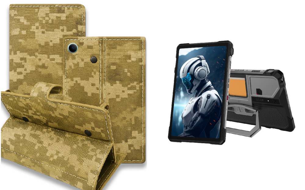 Книга-трансформер для планшета Unihertz Tank Pad, цвет Black Pixel Киев - изображение 1
