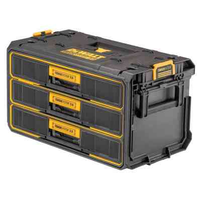 Ящик для инструментов DeWALT TOUGHSYSTEM 2.0, 555х355х305 мм., модуль на 3 ящика (DWST08330-1) Винница