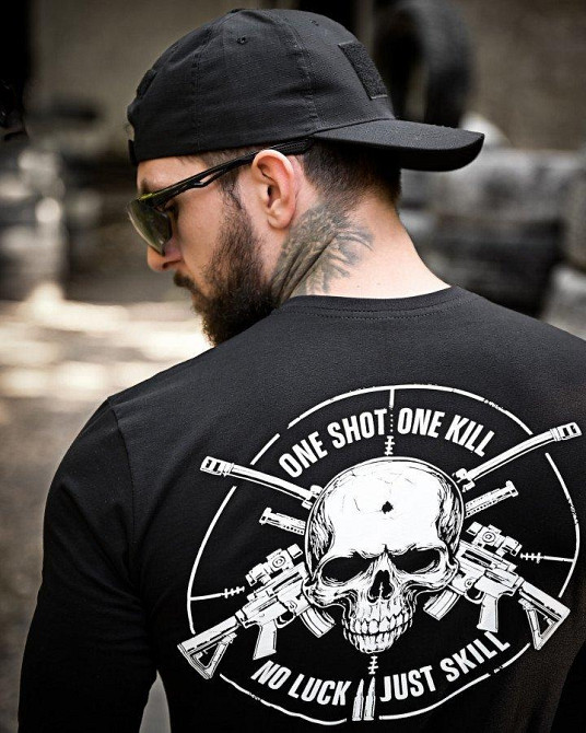 Милитари лонгслив One shot ПП7793 Одесса - изображение 9