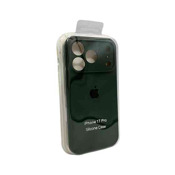 Чохол для смартфона Silicone Full Case AA Camera Protect for Apple iPhone 17 Pro 31,Dark Green Київ