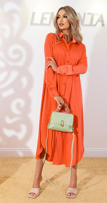 Шовкове плаття сорочка (46) Київ - фото 3