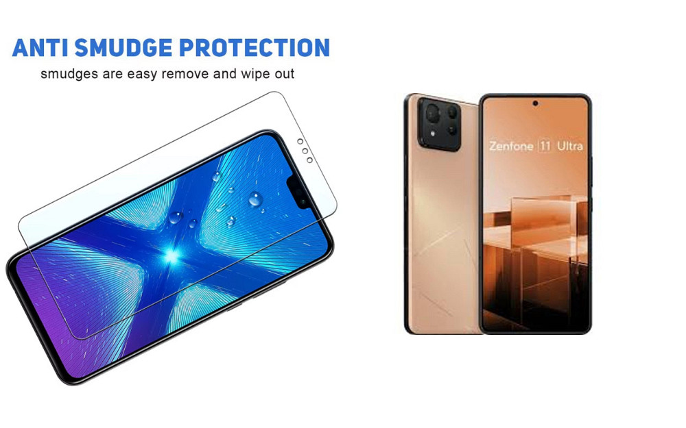 Защитное стекло NeoGlass для ASUS ZenFone 11 Ultra – ультрапрозрачное и устойчивое Киев - изображение 3