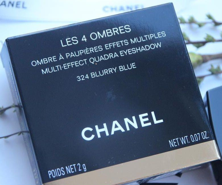 Тени для век Chanel Les 4 Ombres 324 Blurry Blue Славянск - изображение 4