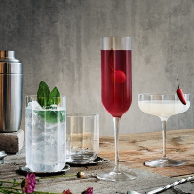 Набор бокалов Luigi Bormioli Jazz Coupe 300 мл 4шт/уп (12981/01) Винница - изображение 2