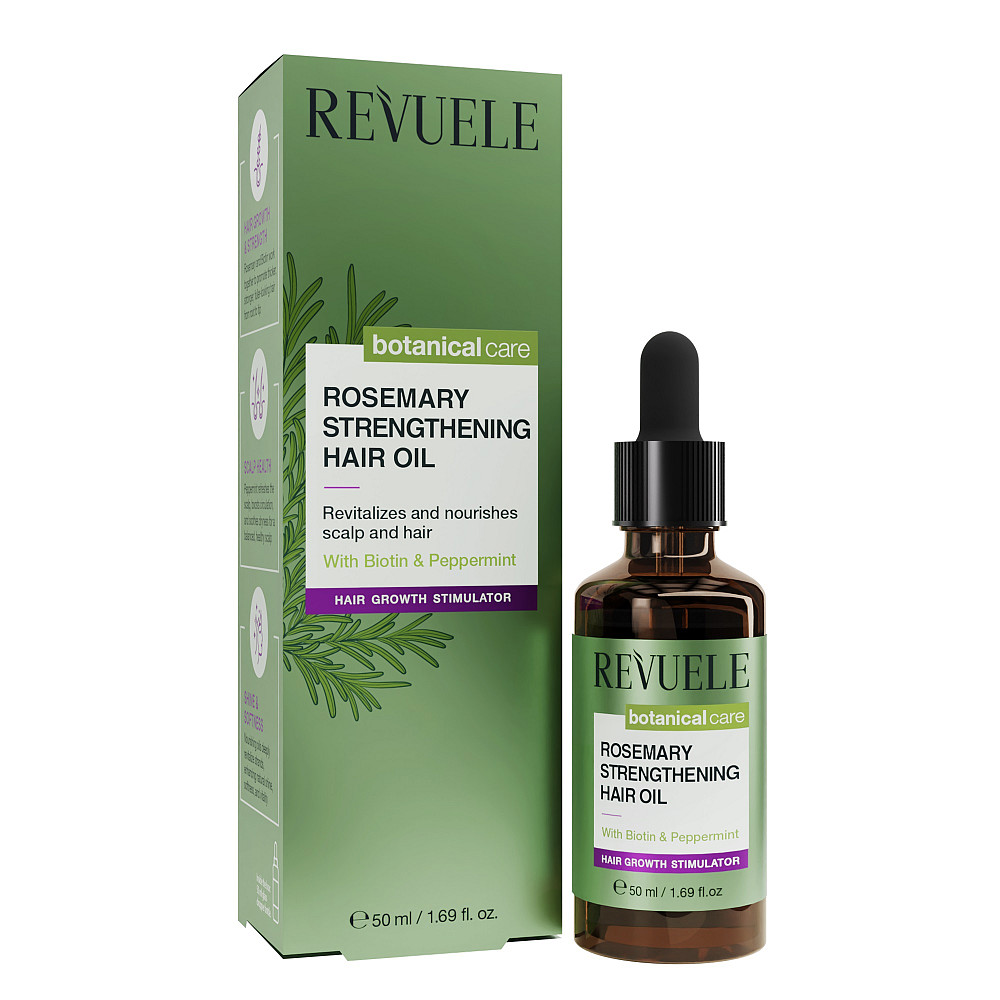 Олія для шкіри голови з розмарином для росту та густоти волосся Rosemary Revuele 50 мл Київ - фото 2