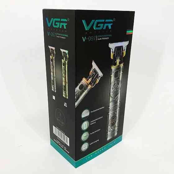 Професійна бритва-машинка для стрижки волосся VGR V-097, Машинка чоловіча UH-937 для гоління Київ