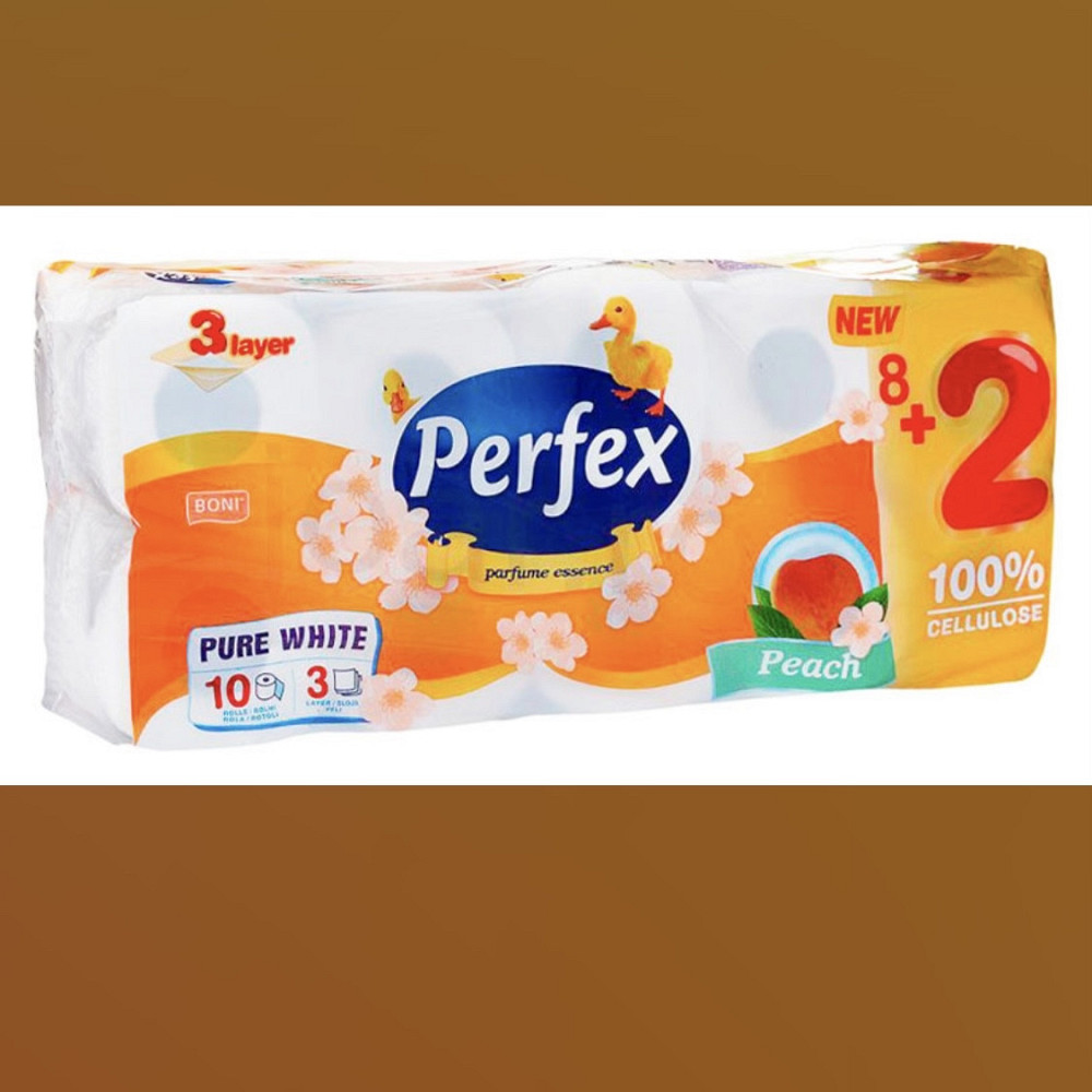 Трехслойная туалетная бумага 