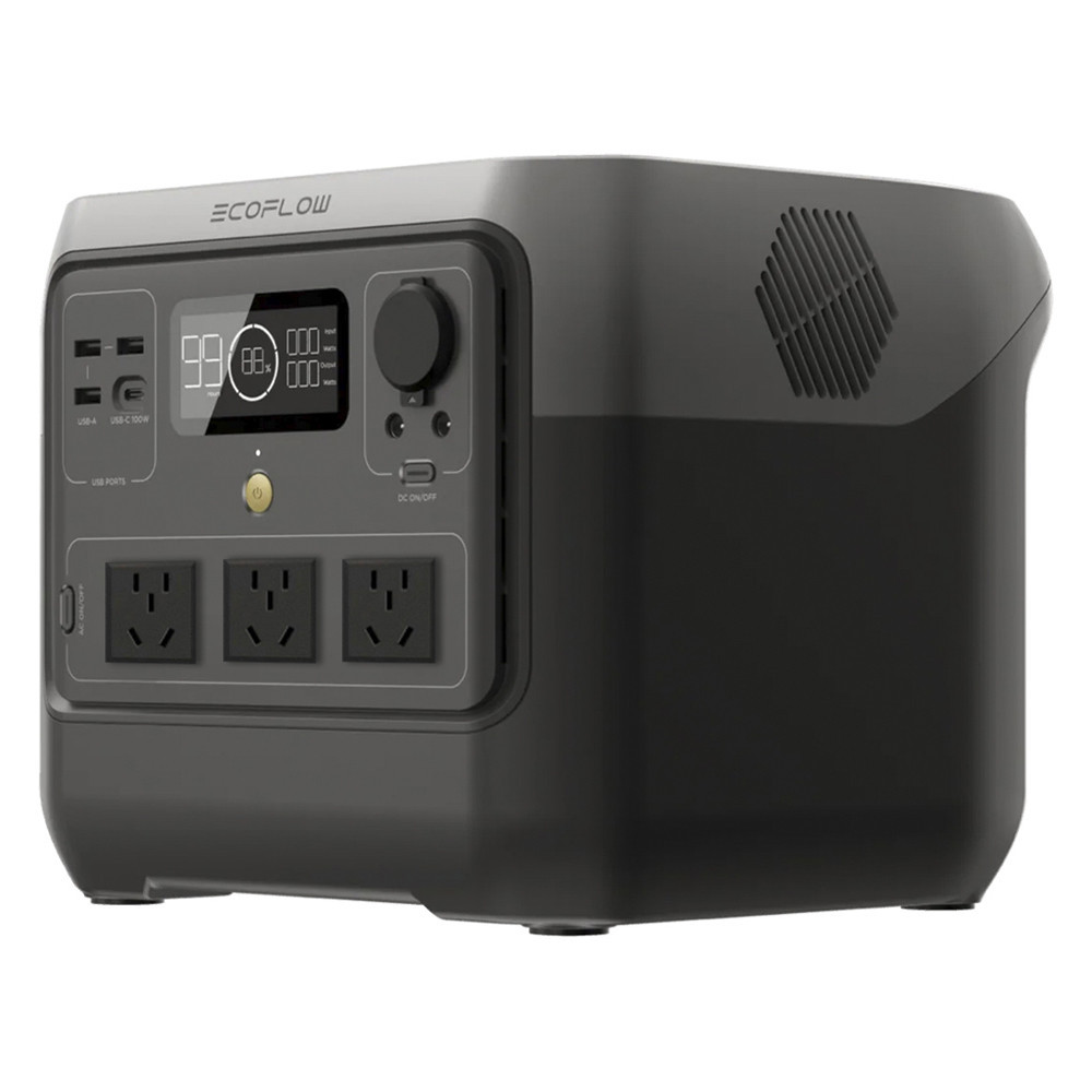 EcoFlow RIVER 2 Pro портативная электростанция 768 Вт·ч, 800 Вт инвертор, LiFePO4, питание 220В для дачи, дома Николаев - изображение 1