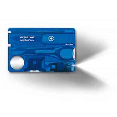 Мультитул Victorinox SwissCard Lite Transparent Blue (0.7322.T2) Винница