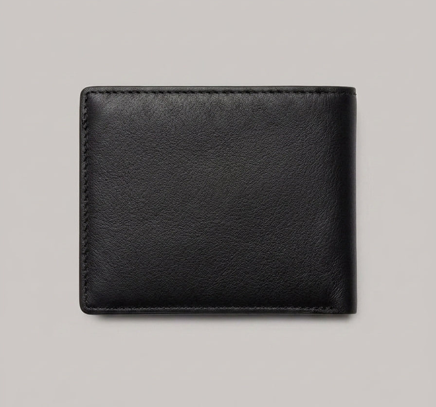 Мужской кожаный небольшой кошелек Lacoste (1722-1) Киев - изображение 4