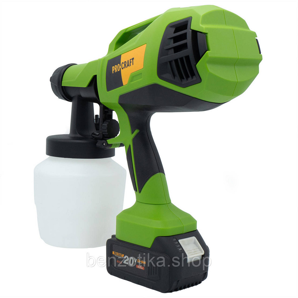 Акумуляторний фарбопульт Procraft PSE30 (без акб та зп) Киев - изображение 6
