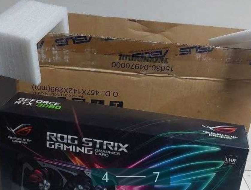 Видеокарта NVIDIA GeForce RTX 3080 10Gb ASUS ROG Strix Киев - изображение 4