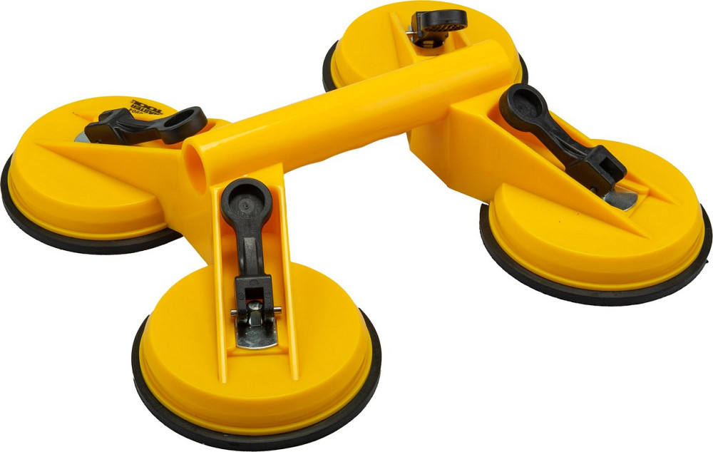 Тримач для скла MASTERTOOL вакуумний Ø 125 мм 4в1 180 кг ABS пластик 14-0904 Коломия - фото 1