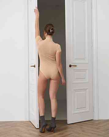 Боди женский с коротким рукавом стойка под горло Ozkan 0627 L Киев