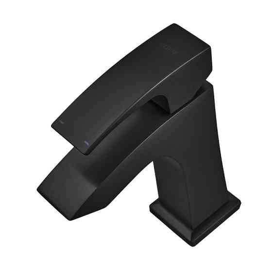 Черный смеситель для умывальника Koer KB-10007-05 (KR3439) Харьков