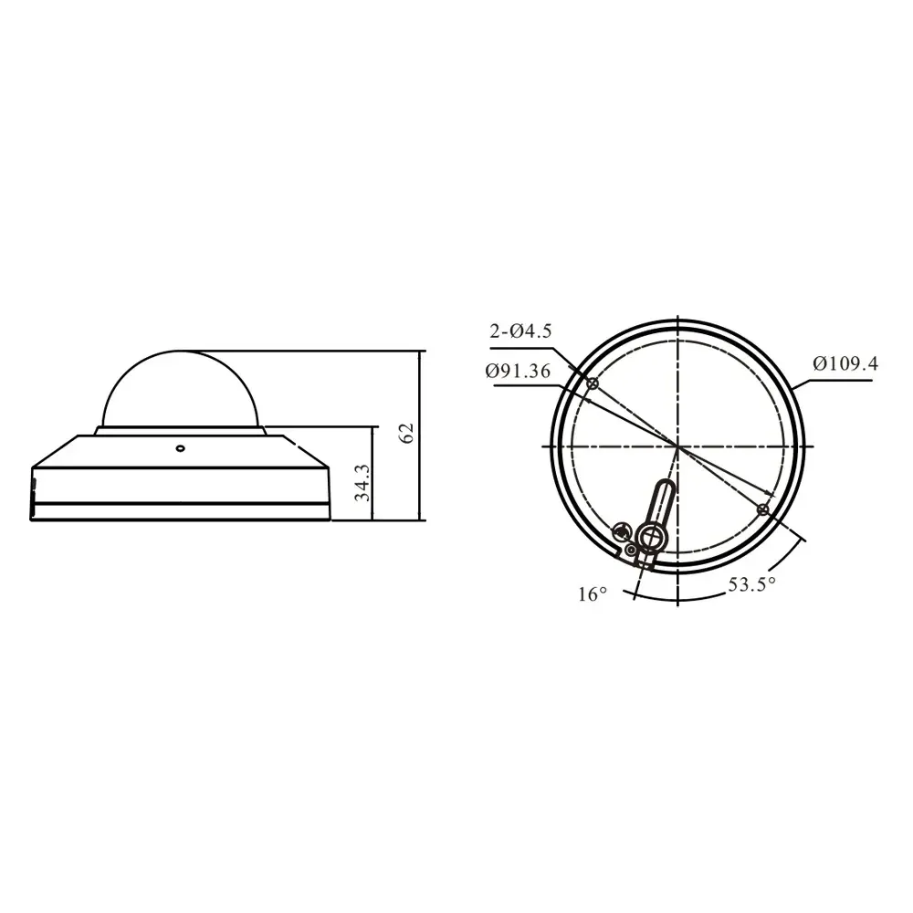 IP-відеокамера з WiFi 6 5Mp TVT TD-9557S4-C(D/WP/AR1) White f=2.8mm з мікрофоном (77-00473) Київ - фото 4