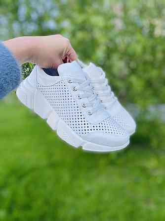 VLADEKS Кросівки жіночі VLADEKS 1074/1 білі (весна-літо, шкіра натуральна) (4642) 35 Коломия