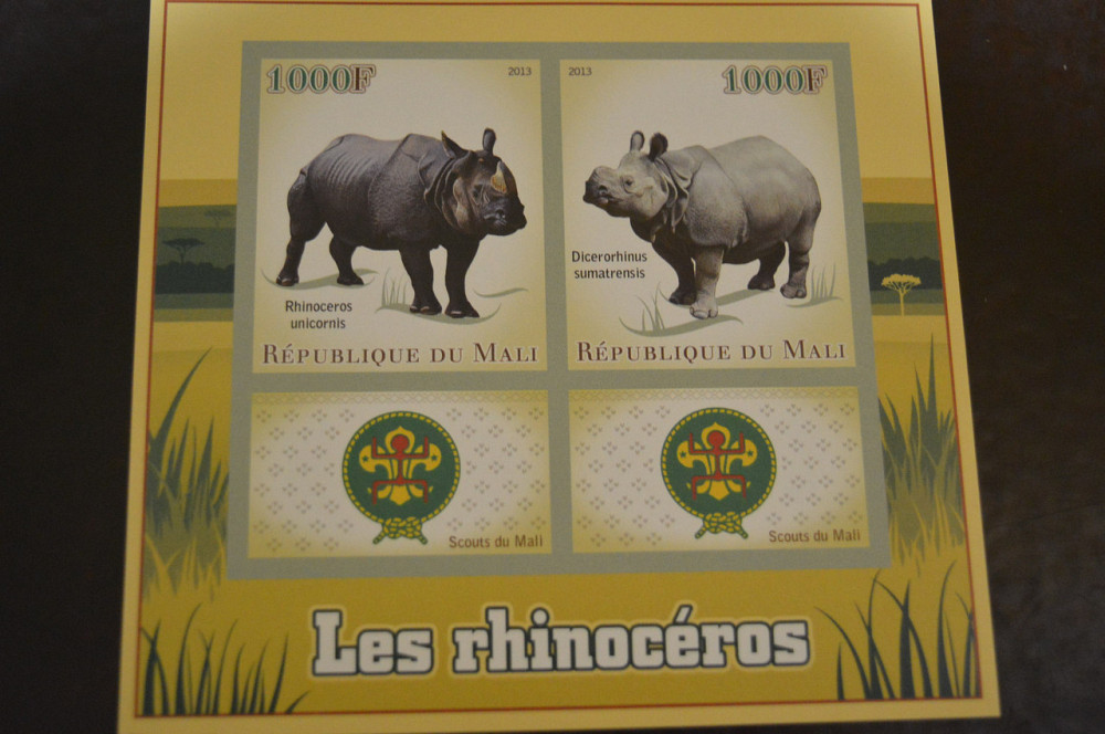 Мали. Фауна. Блок. 2014 год (А-20) Полтава - изображение 1