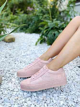 No brend Кросівки жіночі пудра (весна-осінь, еко-замша) (1510) лише 40р. Коломыя